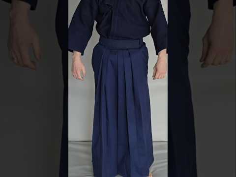 Japanese Hakama with Hook and Loop Fastener - Budo - Aikido - Kendo