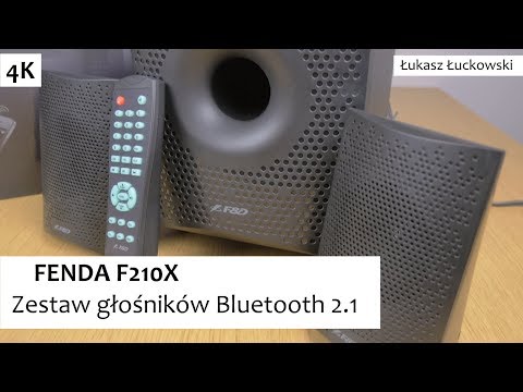Kompiuterio kolonėlės Kolonėlės F&amp;D F210X 2.1 video