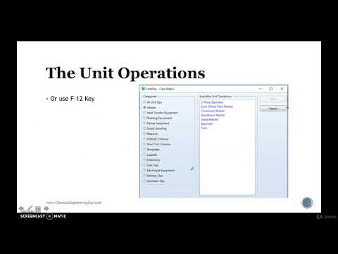Aspen HYSYS Basic Course Trailer