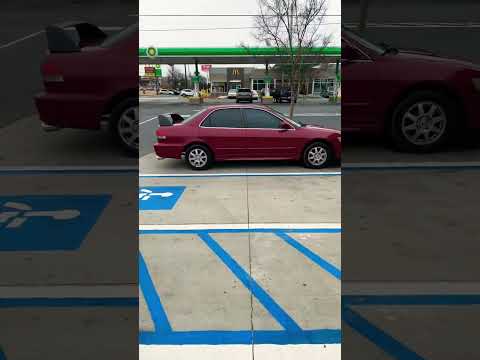 Honda Accord with The Big Wing Spoiler