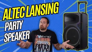 Let's PARTY!!!!  Live Review of Altec Lansing SoundRover 650!