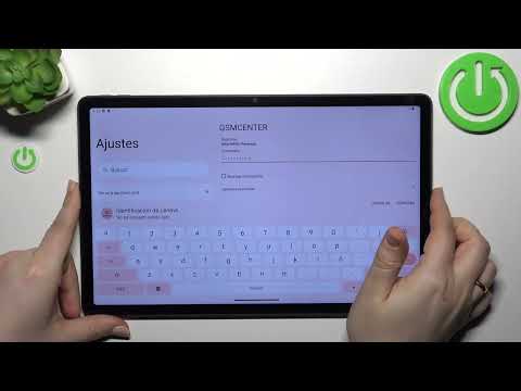 Como conectarse a wifi desde Lenovo Tab P11