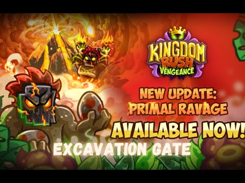 Kingdom Rush Vengeance: No Spells/No Instakill - Excavation Gateway - Jack O' Lantern - Impossible