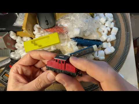 EBay delivery and test drive - N scale gauge LIMA and Arnold Rapido 0203