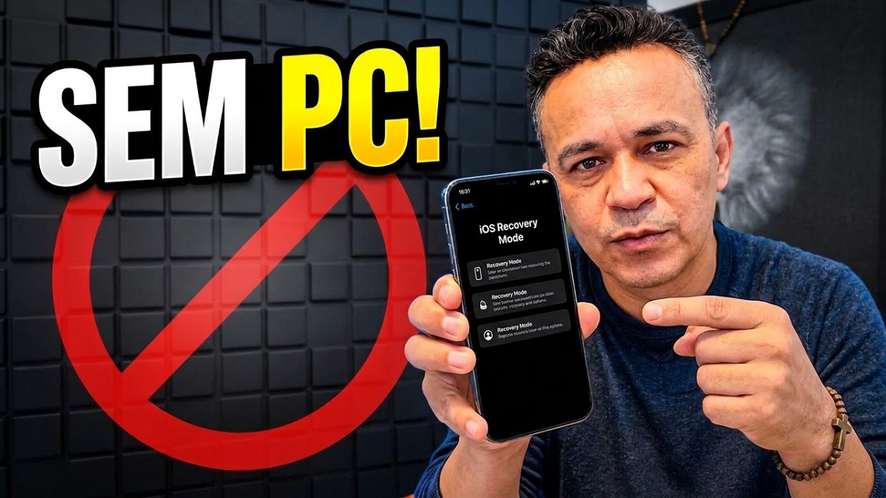 APPLE LANÇA MODO RECOVERY NO IOS 27 —CONSERTE / RECUPERE SEU IPHONE SEM PC