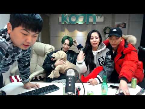 160107 제시,제이켠,제이요가 모였다! 럭키제이(Lucky J)와 실내 꿀잼 합동방송! - KoonTV