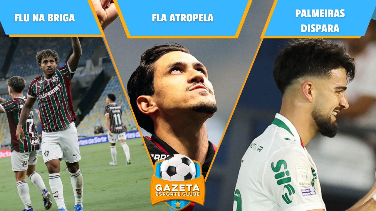 Brasileirão: Palmeiras vence, Flamengo goleia e Fluminense segue na briga