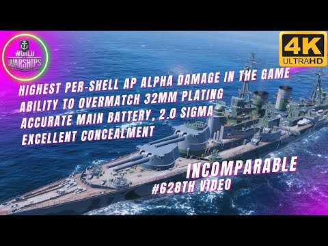 The Unstoppable INCOMPARABLE:  Dominate the Battles with Battleship INCOMPARABLE World of Warships