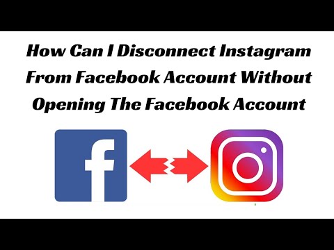 How Can I Disconnect Instagram From Facebook Account