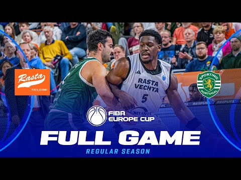 Regular Season  | RASTA v Sporting CP |  Full Basketball Game | FIBA Europe Cup 2025-26