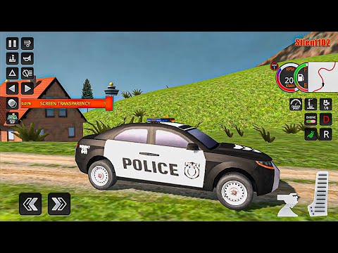 Offroad Police Car Driving Simulator Game #2 - Android Gameplay