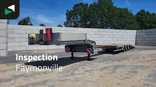 Semi-remorque porte-engins Faymonville F-S43-1AAF 3 axles Extendable 2xSteering Axle Ramps | Image 4 - Autoline