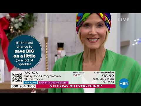 HSN | Montagmorgen-Rabatte - Sassy Jones Accessoires 19.12.2022 - 09 Uhr