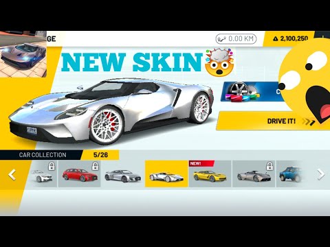 New Update! Version 6.50.6 || New Ford GT 🤩🔥 Unlocked || Extreme Car Driving Simulator