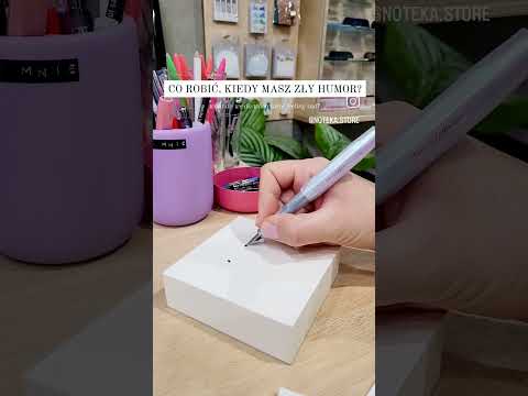 Przepis na zły humor? Nowe pióro wieczne! #kawecoiridescentpearl #kaweco