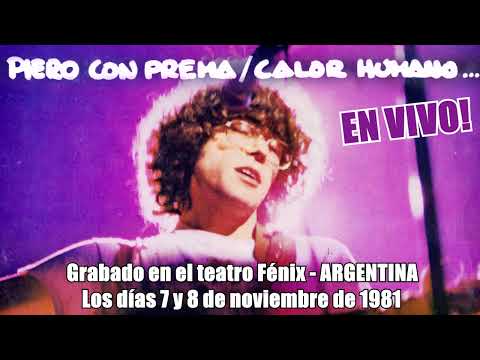 Piero con Prema - 𝐂𝐚𝐥𝐨𝐫 𝐇𝐮𝐦𝐚𝐧𝐨 - 𝟏𝟗𝟖𝟏 - Álbum Completo ®