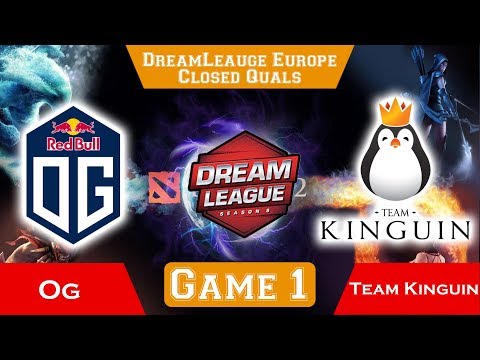 OG vs Kinguin Game 1 (BO3) Full Grand Final DreamLeague 9 Minor 2018 EU Dota 2