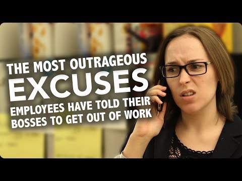 「我被昆蟲咬不能去上班！」帶你看最匪夷所思的請假理由！(The Most Outrageous Excuses to Get Out of Work)