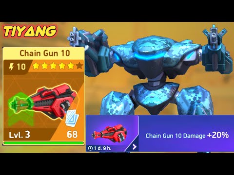 Is It Worth To Try Panther With Buffed Chaingun 10: Let's Check Out 🔥🔥 | Mech Arena