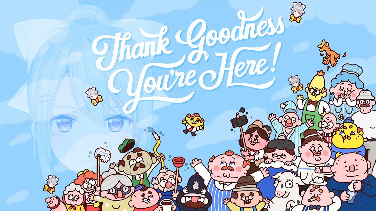 【Thank Goodness You're Here!】正気の沙汰ではないゲームらしいけど・・・【にじさんじ / 樋口楓】