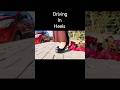 Driving In Heels Youtubeshorts Car Heels Shorts