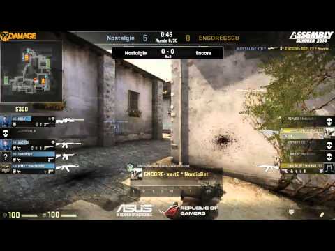 ASUS ROG Summer 2014 - Halbfinale  ENCORE vs. Nostalgie Mix (de_inferno) Map 2