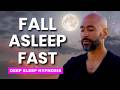 Deep Sleep Hypnosis Guided Sleep Meditation  432Hz Music Background