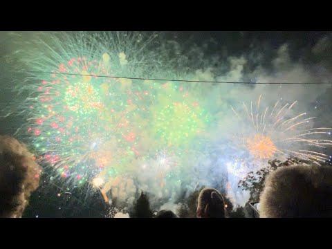 GRANDIOSO spettacolo Pirotecnico curato dalla ditta Vaccalluzzo San Sebastiano Palazzolo 10 Ag. 2024