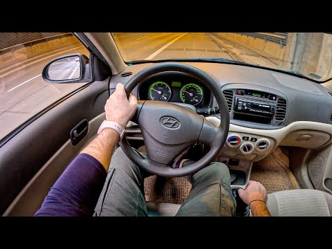 2008 Hyundai Accent [1.5 CRDI 110HP] |0-100| POV Test Drive #1644 Joe Black