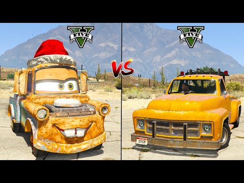 GTA 5 Tow Mater VS GTA 5 Tow Truck - Which is Best ?