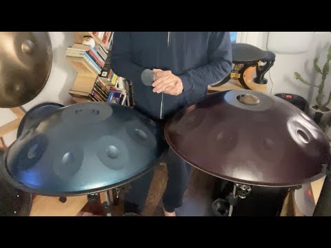 Amazon Handpan Chinese Made VS Branded / Hand Made  - Value VS Quality. Comparison video. Steel Drum