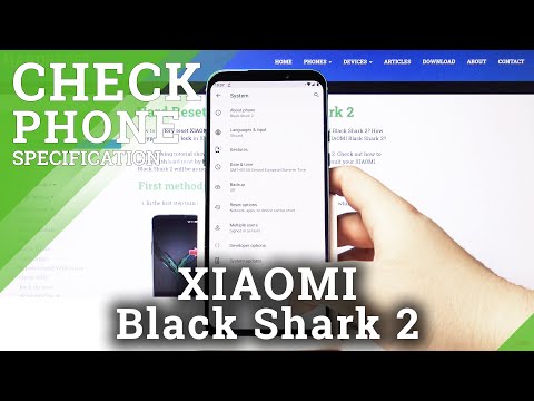 How to Check Phone Specs in Xiaomi Black Shark 2 - Learn Phone Details