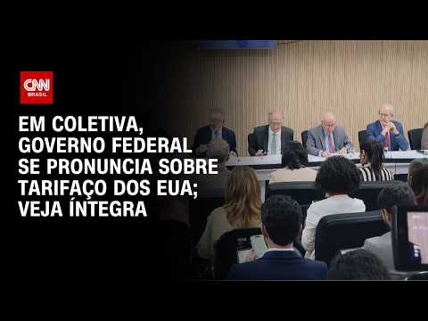 Governo federal se pronuncia sobre tarifaço dos EUA | CNN 360°