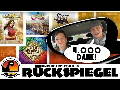 Unsere Brettspielwoche im Rückspiegel #17 mit Praga / Lions of Lydia /Codex Naturalis / Yin Yang uvm