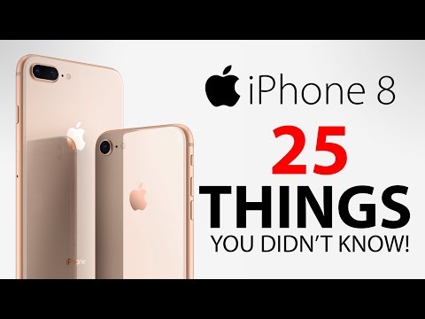 iPhone 8 & 8 Plus - 25 Things You Didn't Know!