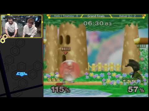 Mass Madness 26 SSBM - HoG | Tiramisu (Fox) vs. Kalvar [L] (Marth) - Melee GF