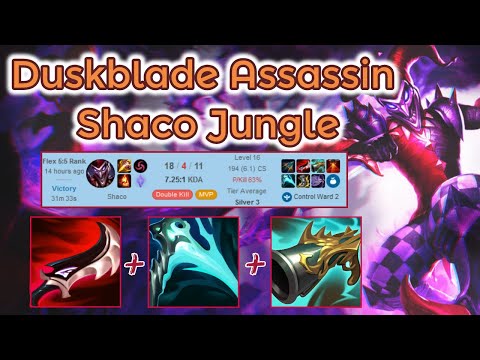 Duskblade Assassin Shaco Jungle - S12 [League of Legends] Full Gameplay - Infernal Shaco