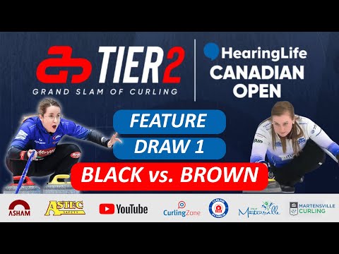 FEATURE: Christina Black vs. Corryn Brown - Draw 1 - Grand Slam Canadian Open Tier 2 [1]