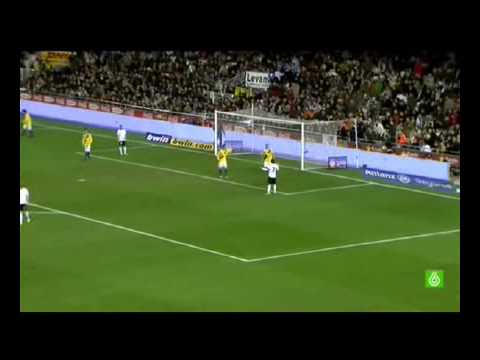 Valencia - Espanyol  (Liga BBVA 2009/2010: Resumenes 16ª Jornada)