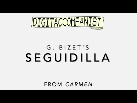 Seguidilla (Près des remparts de Séville) – Digital Accompaniment
