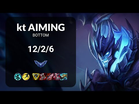 kt Aiming Draven vs Dpl Deft Kai'Sa BOTTOM - KR DIAMOND Patch 13.14
