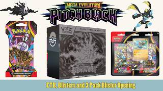 Pitch Black Release Day || ETB, 3pack blister and Giveaways!!
