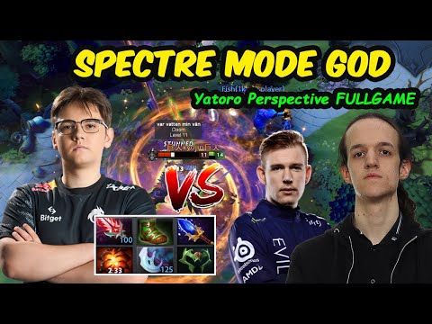 Yatoro Spectre Carry Perspective FULLGAME New Patch Dota 2 7.32D vs Cr1t Crystallis