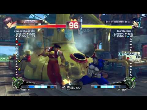 SSF4 AE 2012 elwoodblues0985 (Guy) vs JeanDecaux II (Bison) [HD]