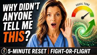 Stuck in Fight-or-Flight? This 5-Minute Vagus Nerve Reset Actually Works 😲