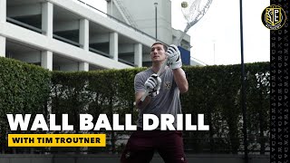WALL BALL GOALIE REACTION DRILL! | At Home Lacrosse Workout