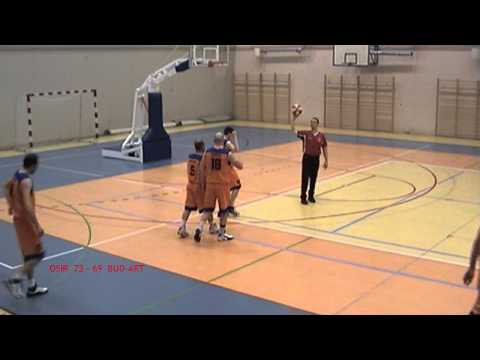 Liga Okręgowa Koszykówki 2010/2011 półfinał 2mecz OSiR Kłobuck - Bud-Art Częstochowa dogrywka