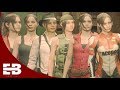 All Costumes And Skins For Claire RESIDENT EVIL 2 REMAKE
