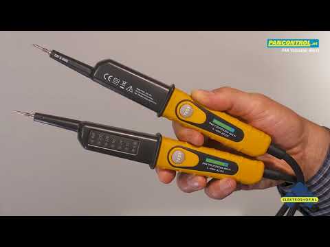 Spanningstester én volttester 6 tot 400V voor persoonlijke veiligheid - Pancontrol