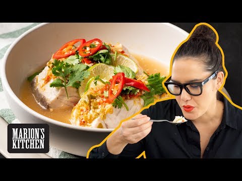 Make this Thai steamed fish WITHOUT a steamer | Thai Steamed Fish with Lime & Garlic